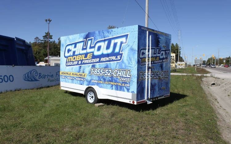 chill out rentals cooler trailer rental