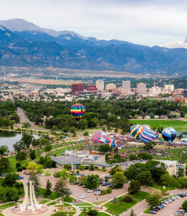 Colorado Springs City View Colorado Springs City View