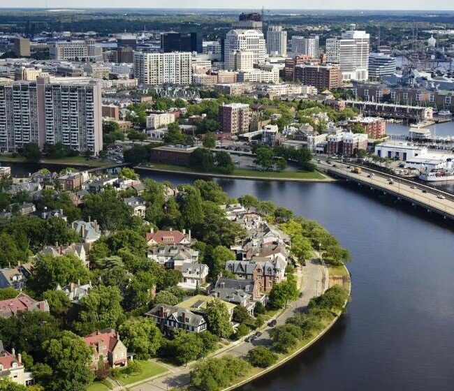 Norfolk VA Downtown View Norfolk VA Downtown View