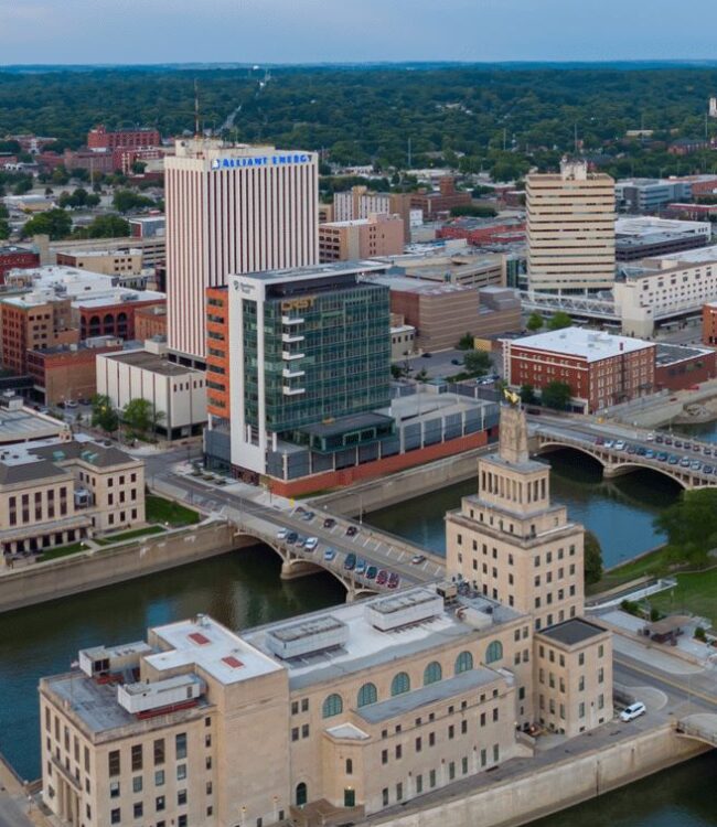 Cedar Rapids IA City View Cedar Rapids IA City View