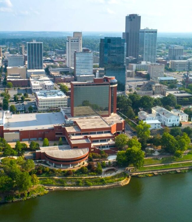Little Rock AR Downtown View Little Rock AR Downtown View