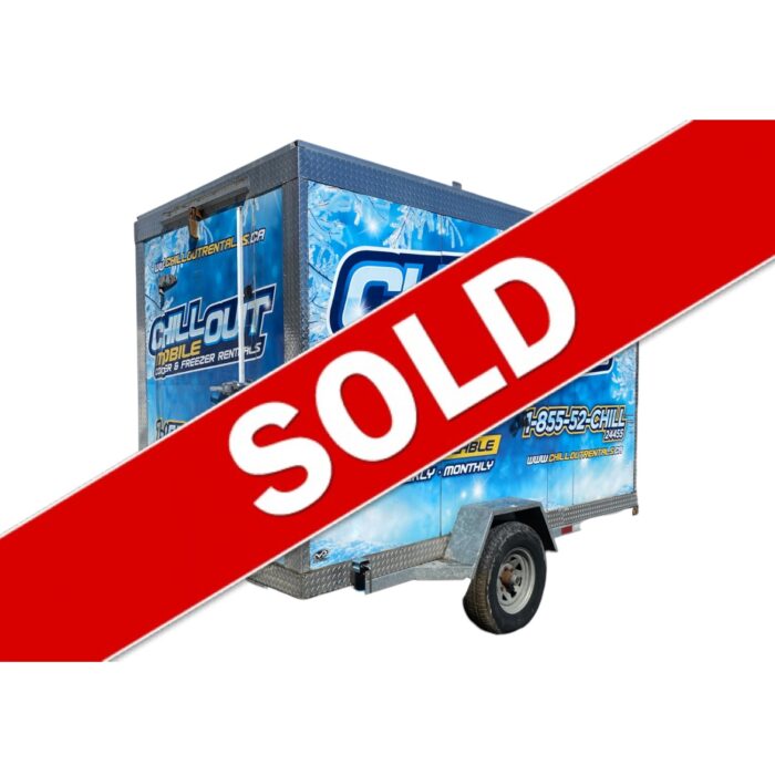 C003-12 Cooler Trailer Chill Out Rentals Sold