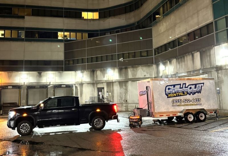 On-Site Cold Storage - Chill out Rentals