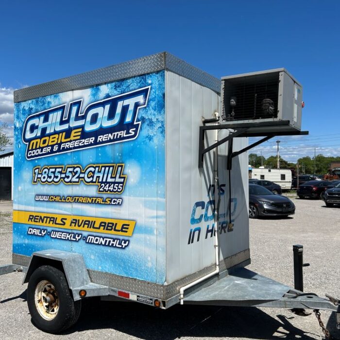 Cooler Freezer Trailer 8ft