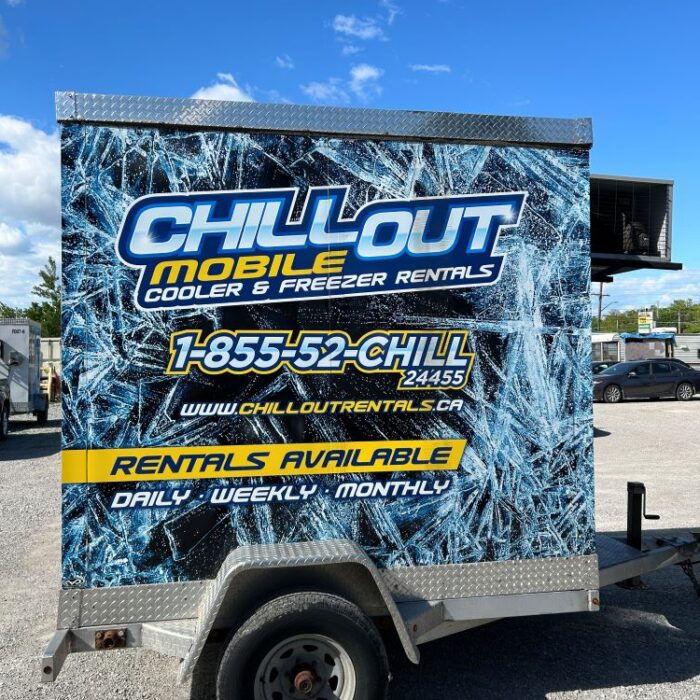 Cooler Freezer Trailer 8ft
